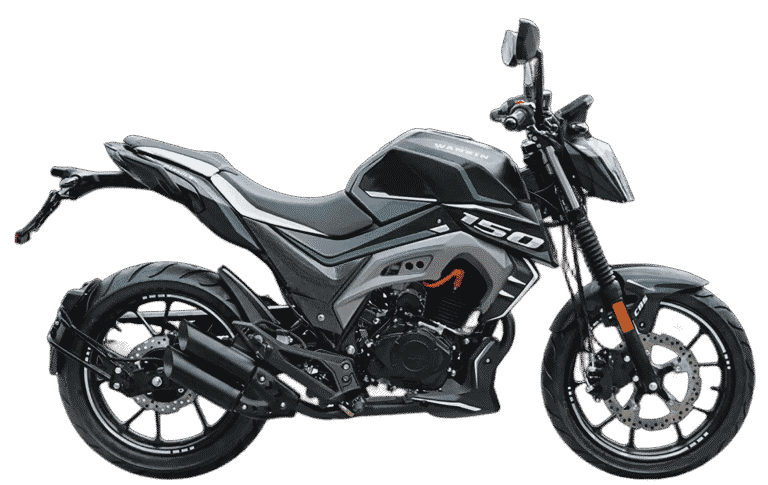 Moto WANXIN PARKOUR 150 pistera 150cc color negro