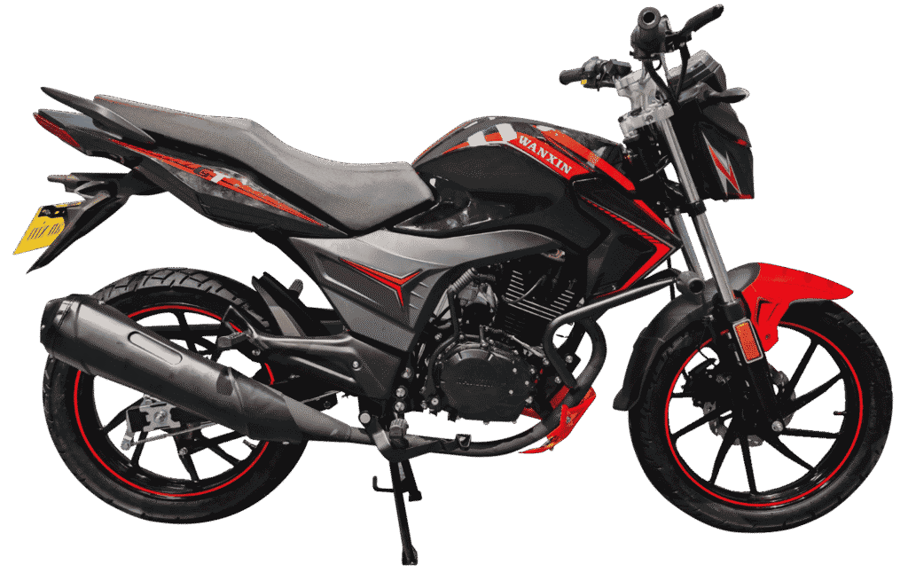 Moto WANXIN WX 200-31GT pistera 200cc color negro