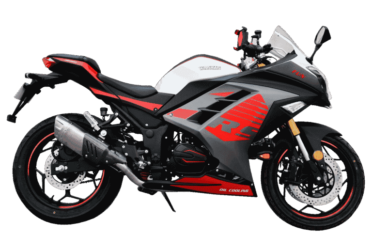 Wanxin WX RS300 moto deportiva 300cc color naranja