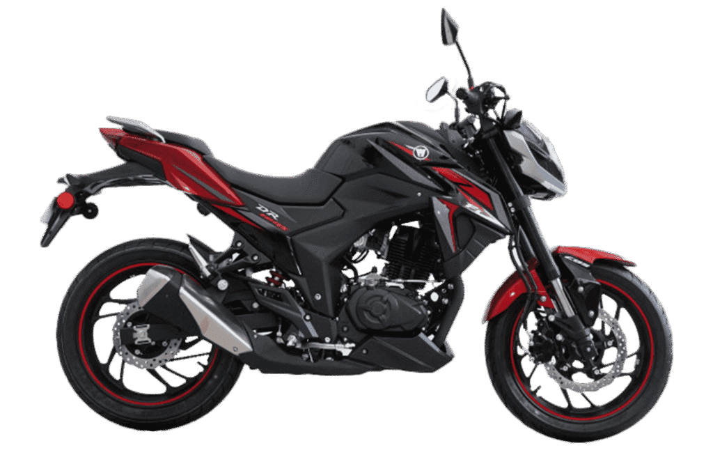 Haojue DR160 S moto deportiva 160 cc con frenos CBS y tablero digital