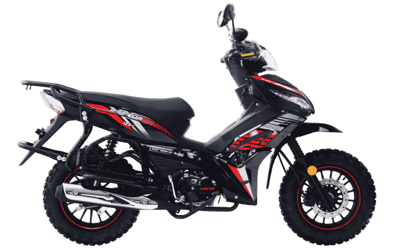 Ssenda Leo 125 Rally moto semiautomática 125 cc