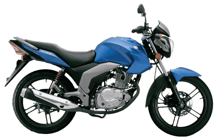 Suzuki GSX 125 moto 125 cc color negro en Perú