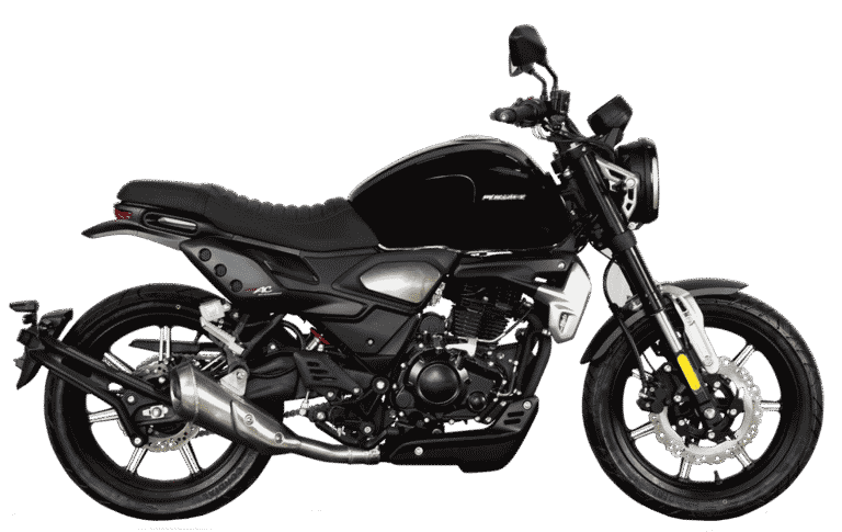 Moto Wanxin Skywalker 250 color negro con suspensión invertida