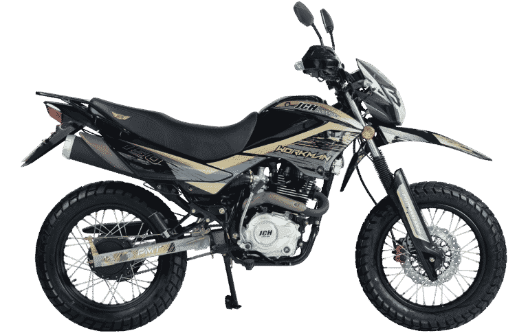 Moto JCH Workman 150 color negro con motor 149 cc
