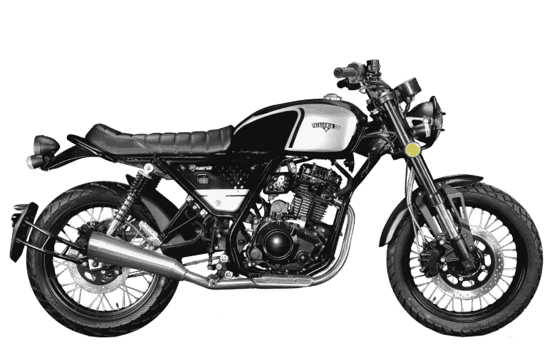 Ssenda Patagonia 250 moto café racer 250 cc color negro