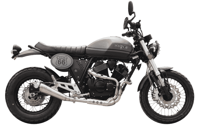 Ssenda Patagonia 250 V8 moto custom bicilíndrica EFI