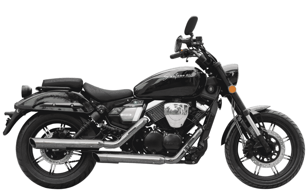 Ssenda Santana 250 motocicleta bicilíndrica 250 cc en Perú