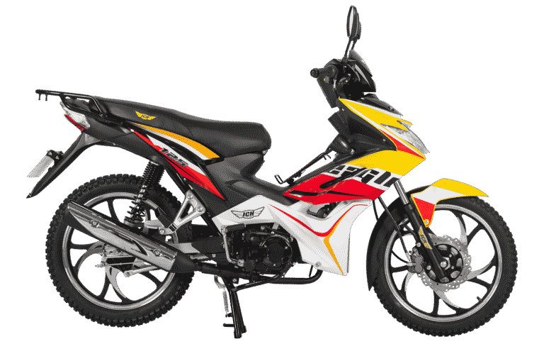 Moto JCH Eagle 125 semiautomática color repsol