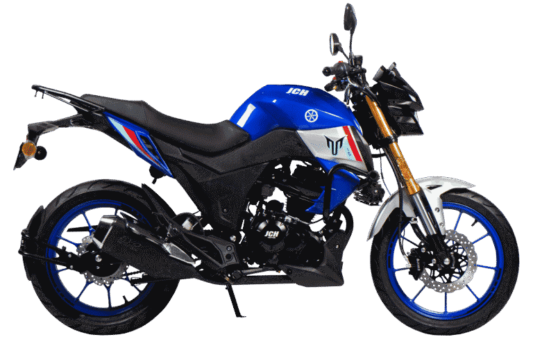 JCH MT 200 moto pistera 200 cc color azul