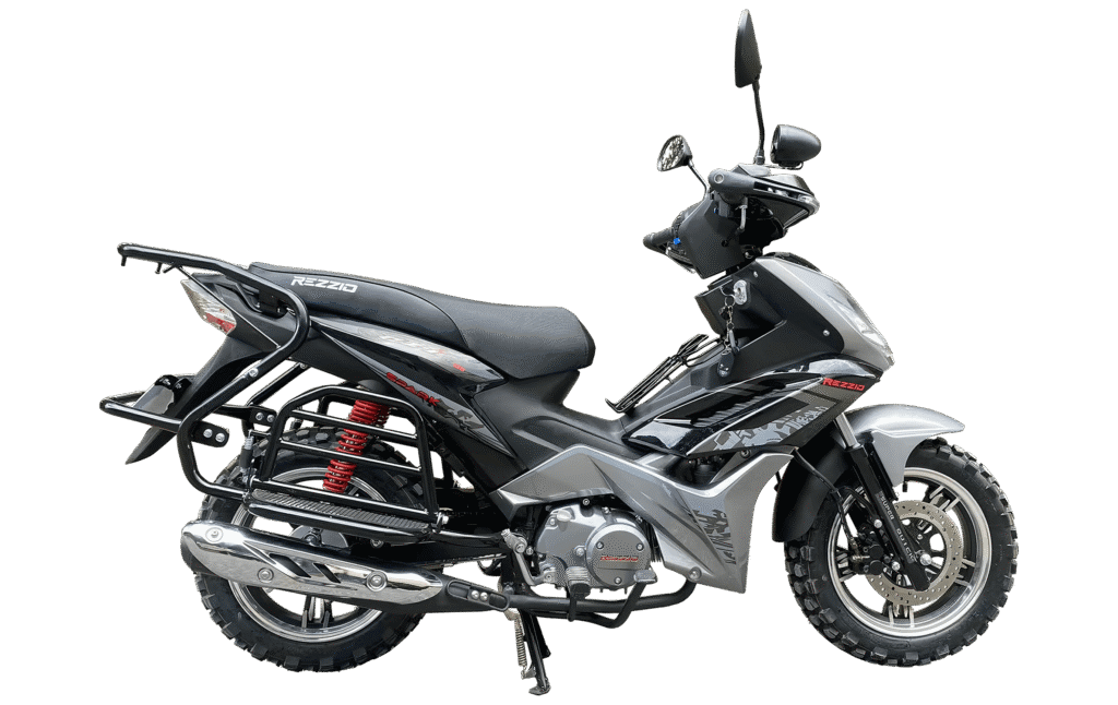 Moto Rezzio New Spark 125 semiautomática con tablero digital