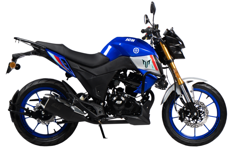 JCH MT 200 moto pistera 200 cc color azul