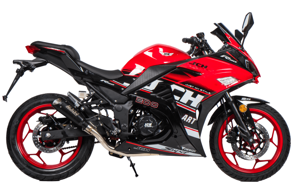 Moto Roder 200 JCH Rider 200 | Moto deportiva 200cc con frenos de disco