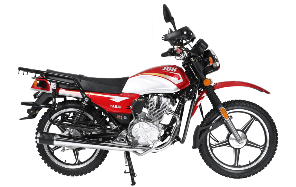 Moto JCH Tarki 200 utilitaria color rojo