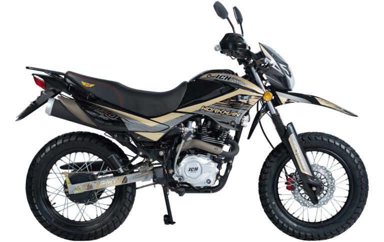 Moto JCH Workman 150 color negro con motor 149 cc