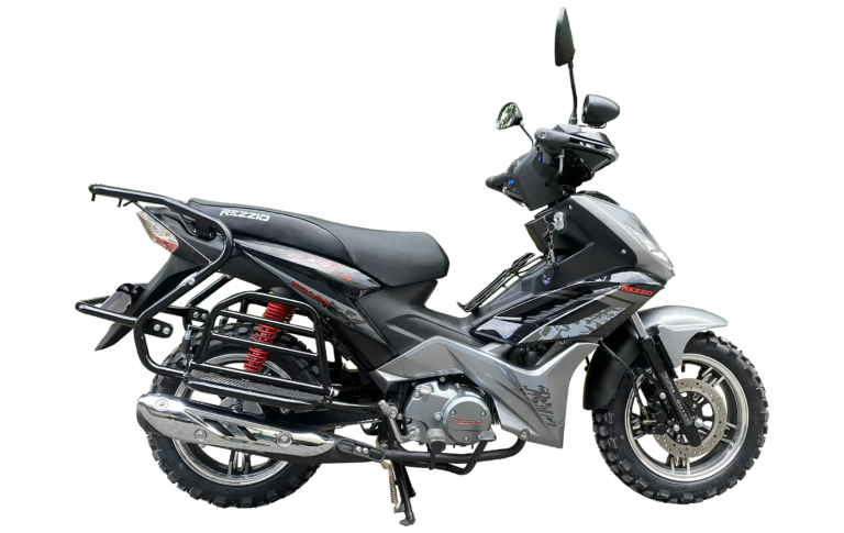 Moto Rezzio New Spark 125 semiautomática con tablero digital