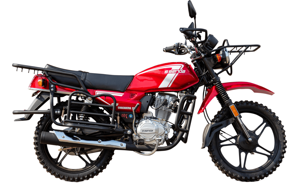 Ssenda Chacarera 200 moto utilitaria resistente en Perú