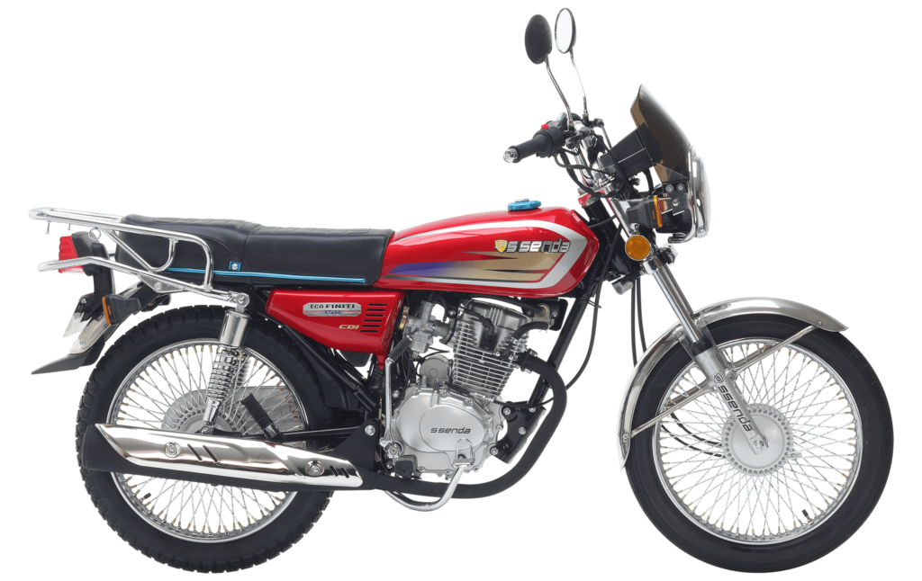 Ssenda Eco Finiti 150 moto utilitaria económica en Perú