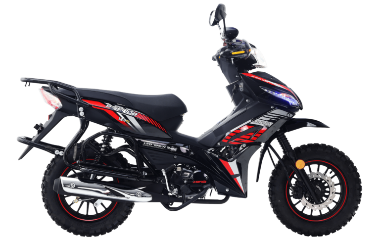 Ssenda Leo 125 Rally moto semiautomática 125 cc
