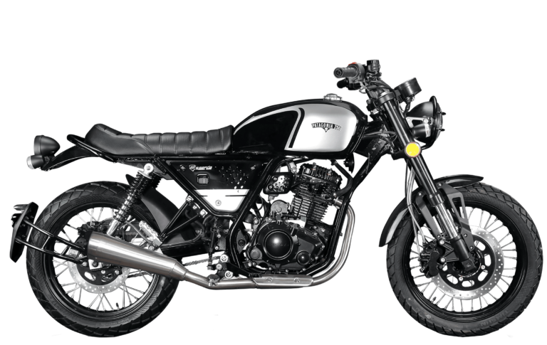 Ssenda Patagonia 250 moto café racer 250 cc color negro