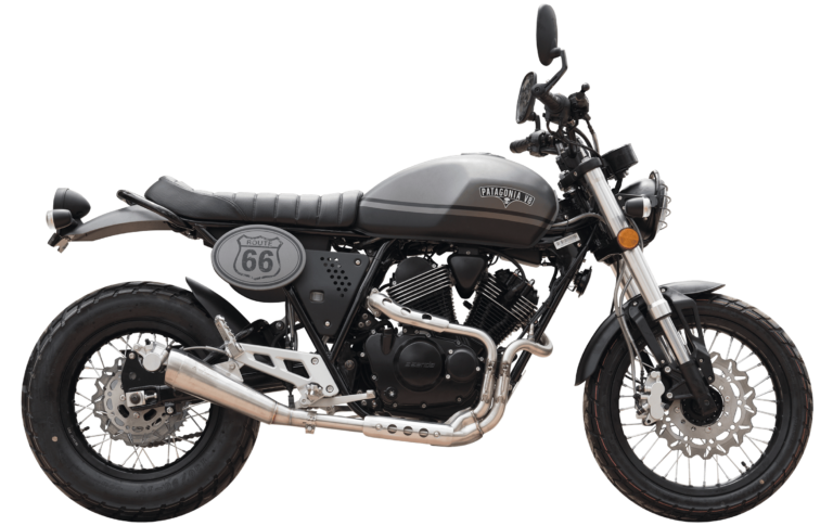 Ssenda Patagonia 250 V8 moto custom bicilíndrica EFI