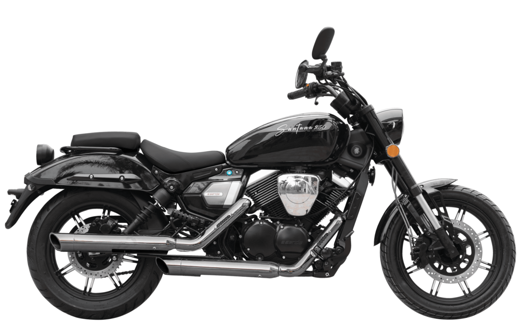 Ssenda Santana 250 motocicleta bicilíndrica 250 cc en Perú