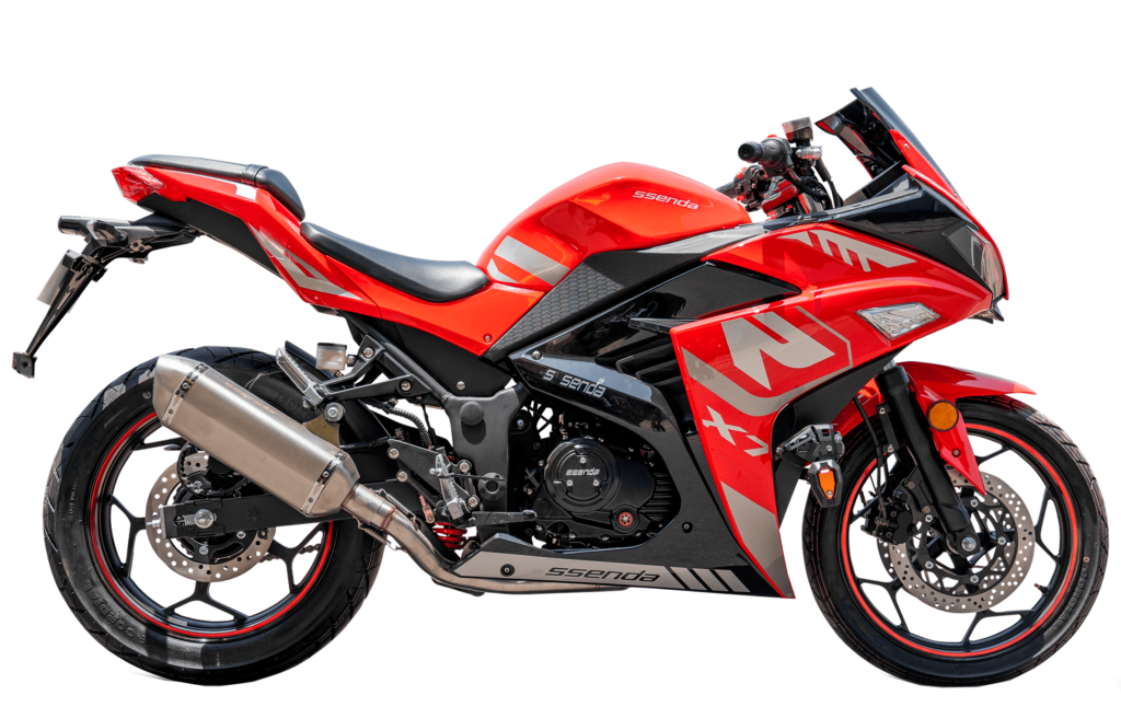 Ssenda SS 200 X7 moto deportiva 200cc color naranja