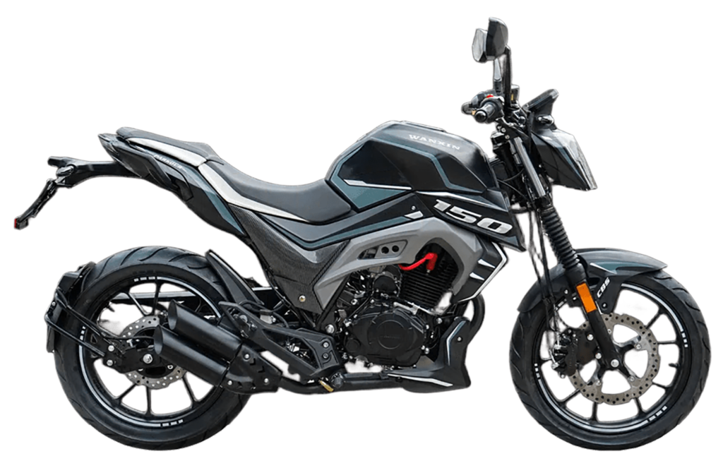 Moto WANXIN PARKOUR 150 pistera 150cc color negro