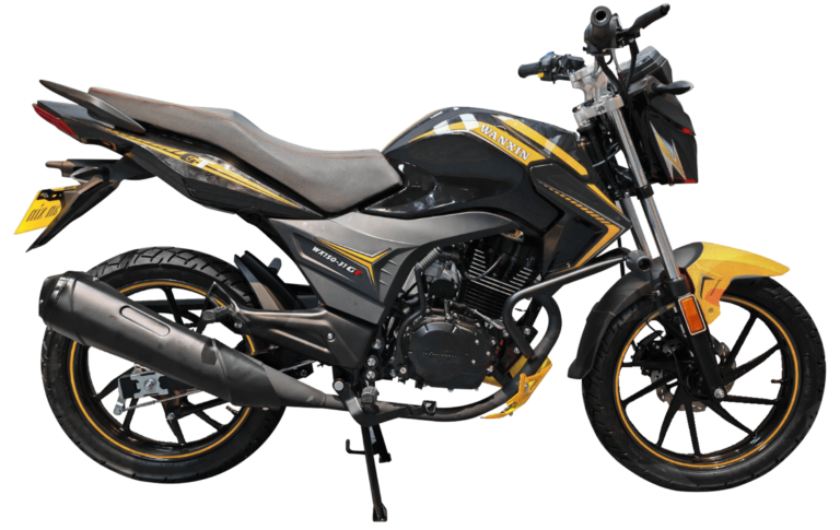 Moto WANXIN WX 150-31GT pistera 150cc color amarillo